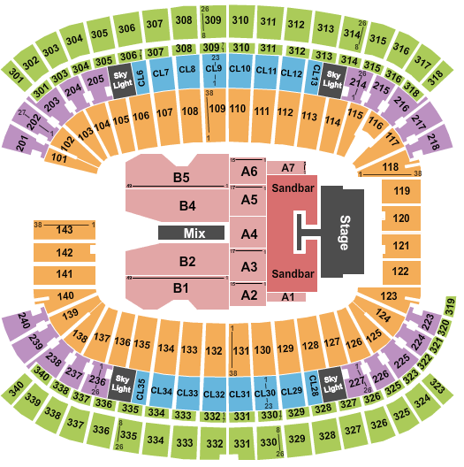 Kenny Chesney Gillette Stadium Tickets - August 2020
